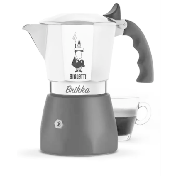 Bialetti Brikka black moka pot