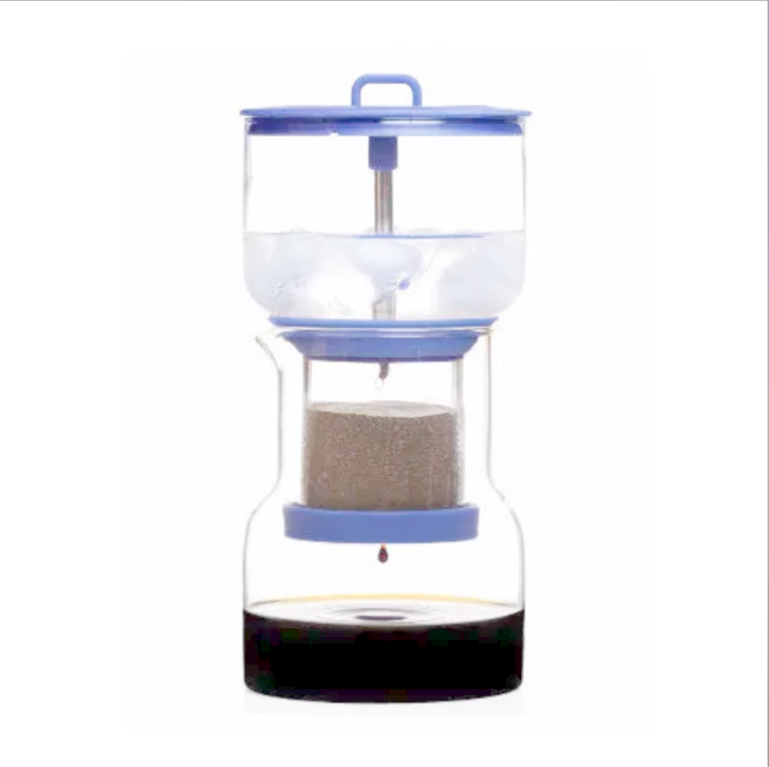 Cold Bruer slow drip cold brew coffee maker in blue