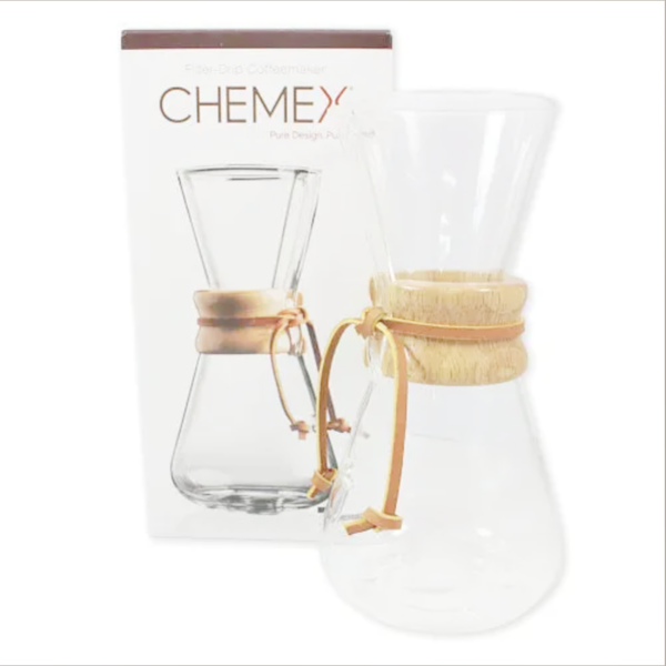 Chemex Classic 3 cup pour over coffee maker