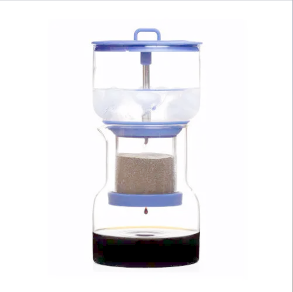 Cold Bruer slow drip cold brew coffee maker in blue